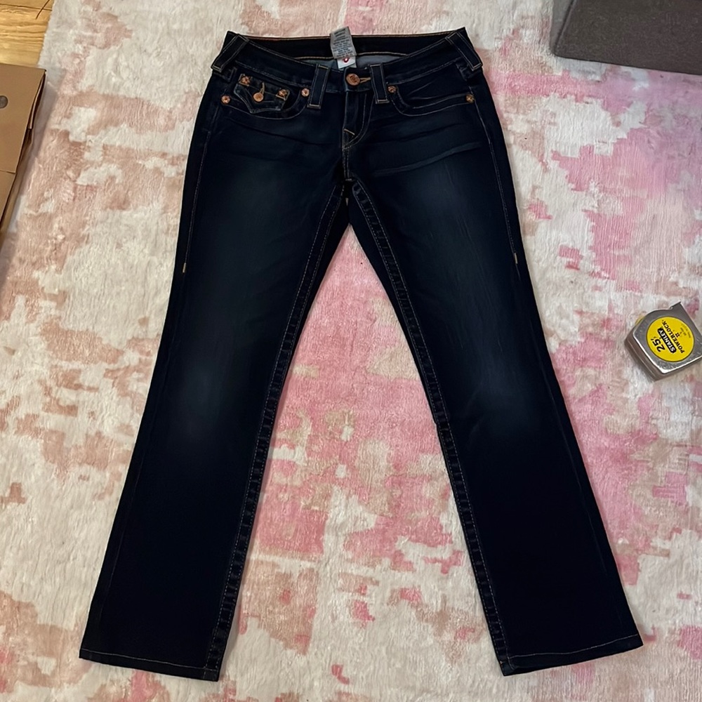 True Religion Billy Straight Jeans Size 25 / 26” Inseam